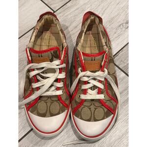 Coach Red Lining Barrett Sneakers
